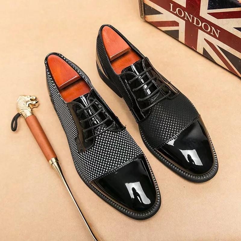 Fashion Men's Casual Shoes Office Men's Business Leather Shoes 2025 Comfortable Soft Male Formal Shoes Sapato Social Masculino
Fashion Men's Casual Shoes Office Men's Business Leather Shoes 2025 Comfortable Soft Male Formal Shoes Sapato Social Masculino