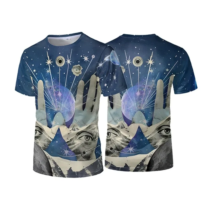 New Design Eye Pattern Men's T-shirt High Quality Print Starry Sky Cool Casual Short Sleeve Tees Kids Tops Graphic T Shirts
New Design Eye Pattern Men's T-shirt High Quality Print Starry Sky Cool Casual Short Sleeve Tees Kids Tops Graphic T Shirts