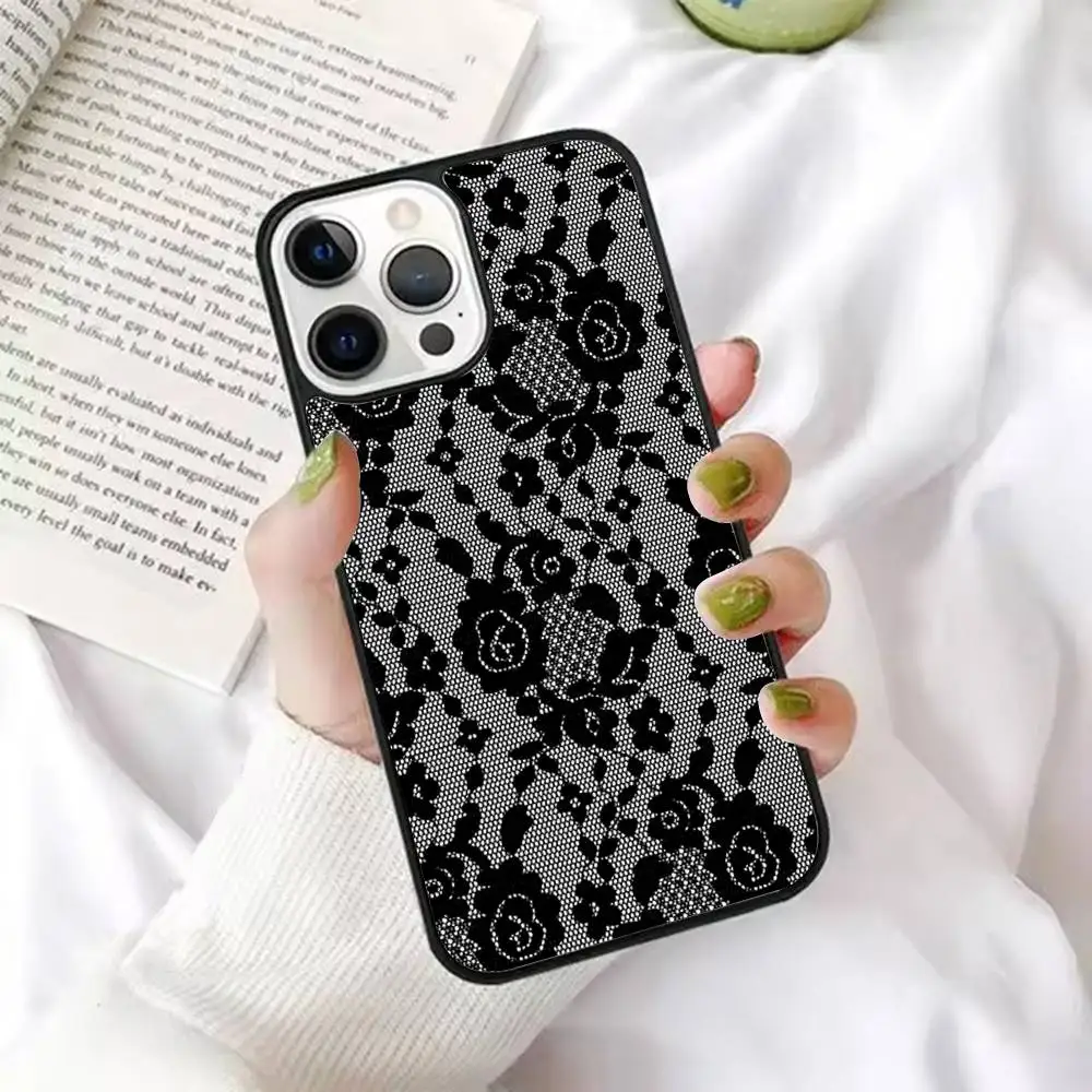 1pc Lace Print Pattern Phone Case Strong Magnetic For IPhone17 16 15 14 13 Pro Max 11 12 Mini
1pc Lace Print Pattern Phone Case Strong Magnetic For IPhone17 16 15 14 13 Pro Max 11 12 Mini