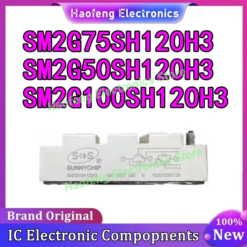 SM2G50SH120H3 SM2G75SH120H3 SM2G100SH120H3 50A 1200V 75A 100A New Original IGBT Module
SM2G50SH120H3 SM2G75SH120H3 SM2G100SH120H3 50A 1200V 75A 100A New Original IGBT Module