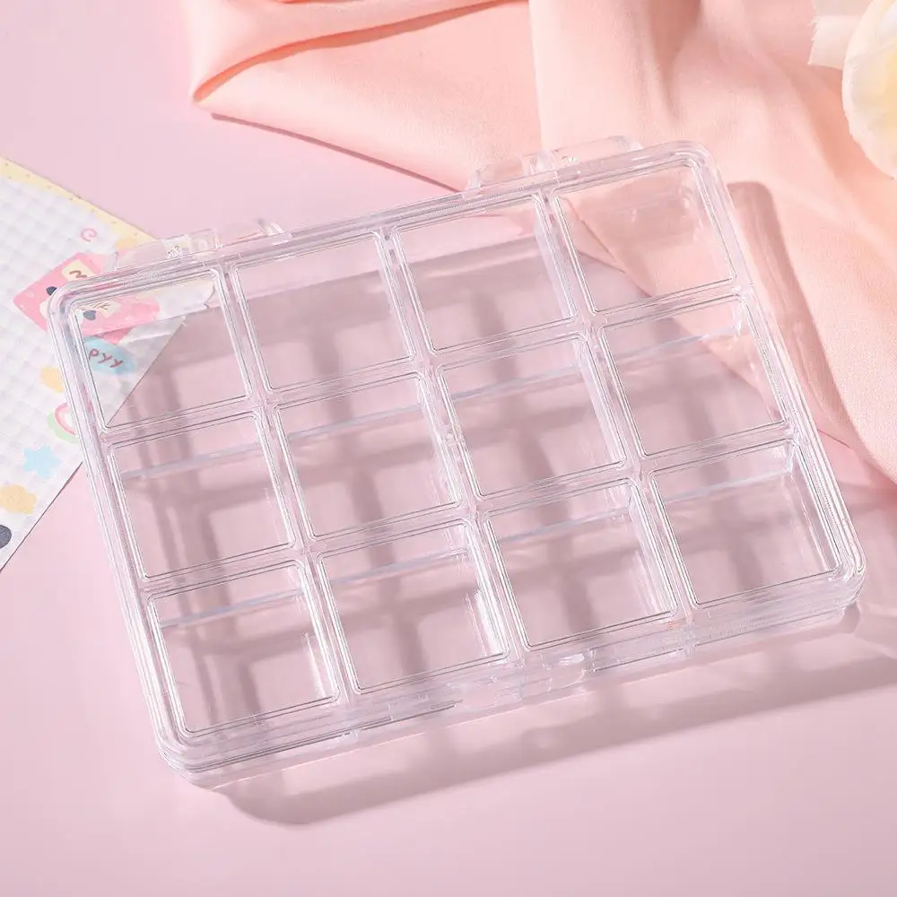 Acrylic 25mm Badge Holder Mini Badge Case Clear Storage Box DIY Multifunction Jewelry Storage 12 Grids Transparent Organizer
Acrylic 25mm Badge Holder Mini Badge Case Clear Storage Box DIY Multifunction Jewelry Storage 12 Grids Transparent Organizer