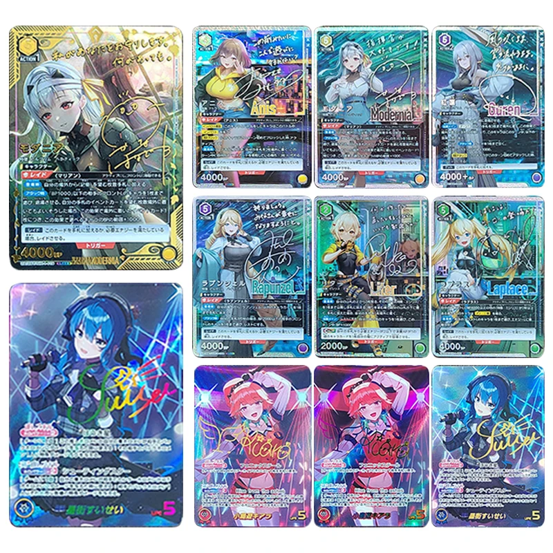 Diy Japanese Anime Goddess Story Nikke Hoshimati Suisei Takanashi Kiara Christmas Birthday Gift Collection Cards Children's Toys
Diy Japanese Anime Goddess Story Nikke Hoshimati Suisei Takanashi Kiara Christmas Birthday Gift Collection Cards Children's Toys