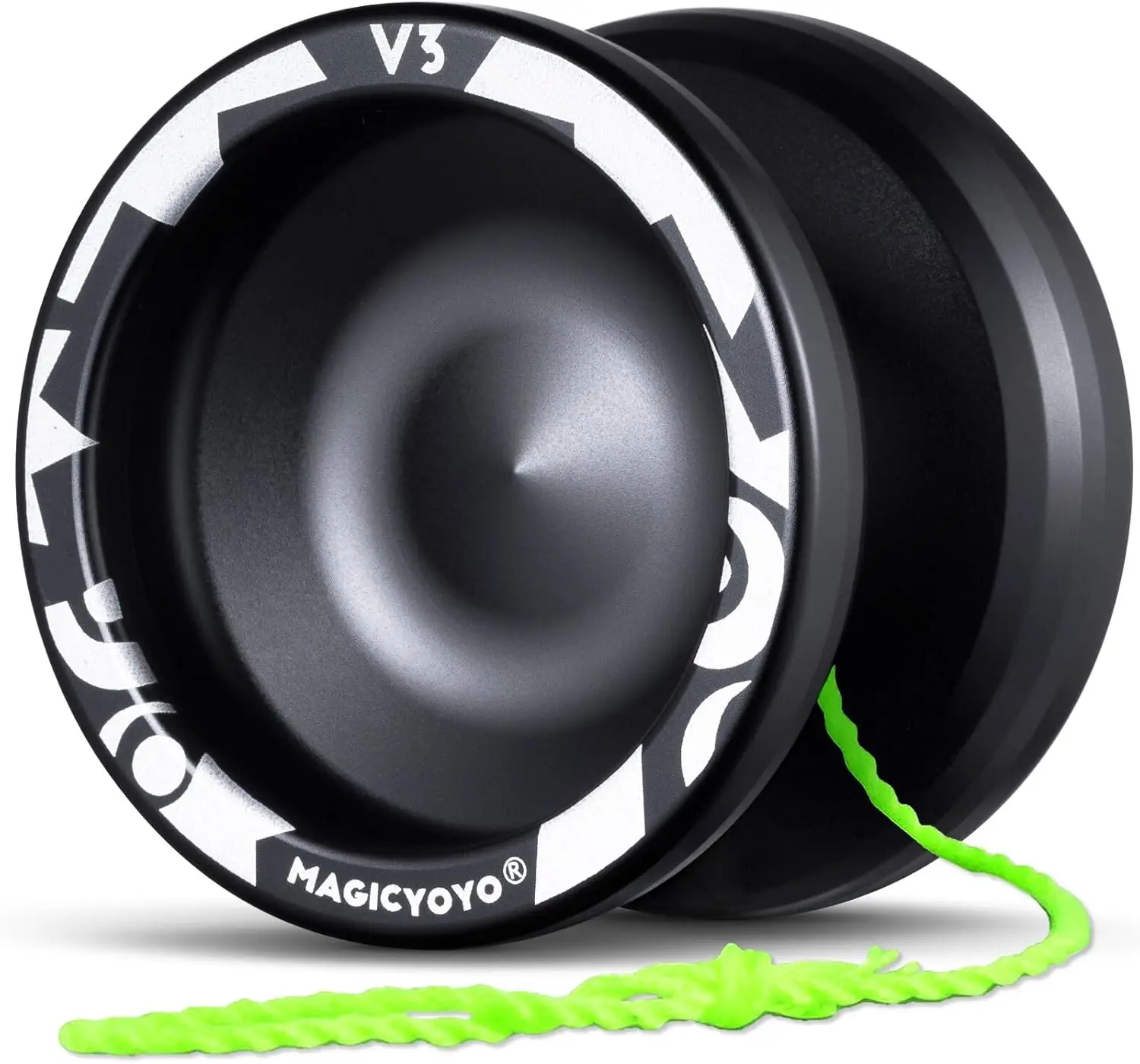 Professional Responsive Yoyo for Kids & Adults, Dual Mode with 12 Strings, Bearing, Puller, Case - Black
Professional Responsive Yoyo for Kids & Adults, Dual Mode with 12 Strings, Bearing, Puller, Case - Black