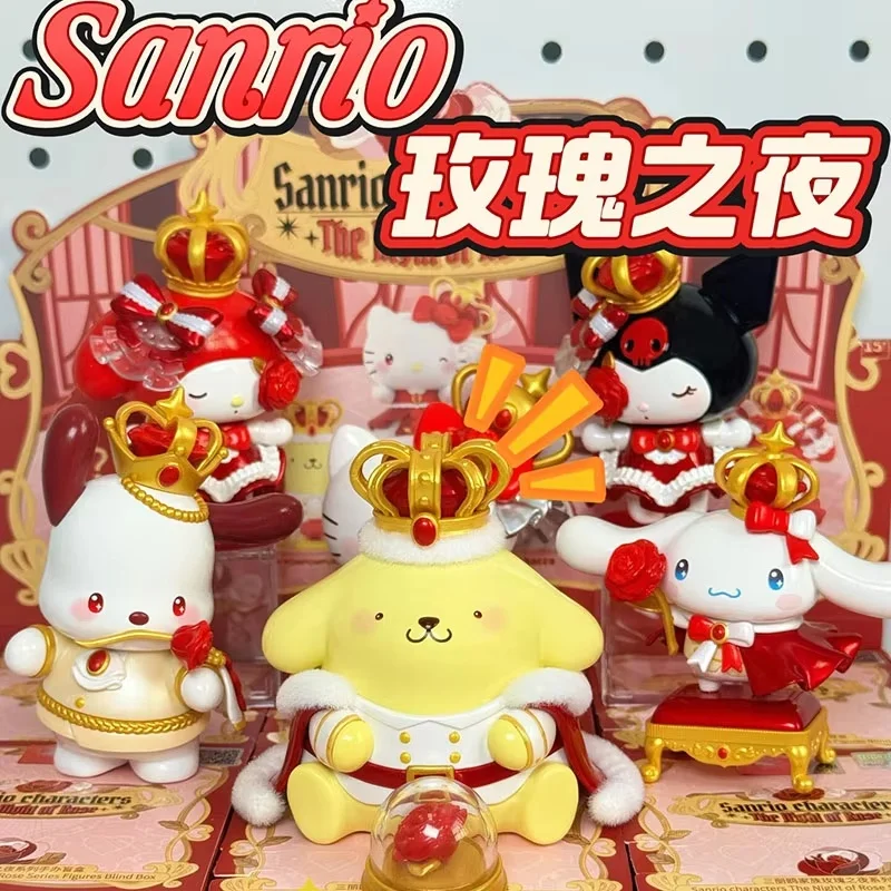 TOPTOY натуральная Sanrio Family Rose Night Series слепая коробка модное милое настольное украшение ручной работы Коллекционный подарок
TOPTOY натуральная Sanrio Family Rose Night Series слепая коробка модное милое настольное украшение ручной работы Коллекционный подарок