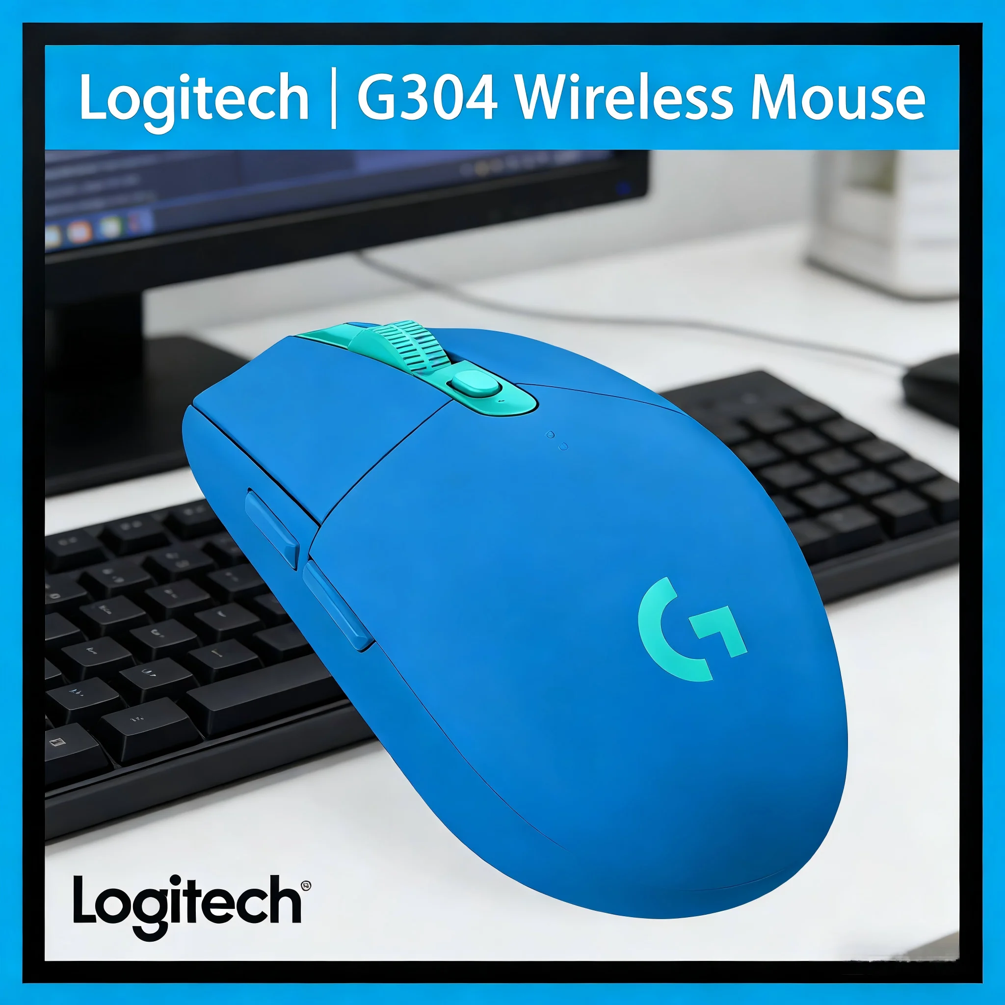 Best Logitech G304 /G305 LIGHTSPEED 12K DPI 6 Programmable Buttons for FPS MOBA Games