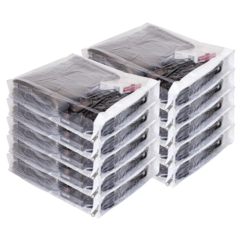 Free Shipping10-Pack Clear Vinyl Zippered Storage Bags 9 x 11 x 2 Inch with Display Pocket
Free Shipping10-Pack Clear Vinyl Zippered Storage Bags 9 x 11 x 2 Inch with Display Pocket