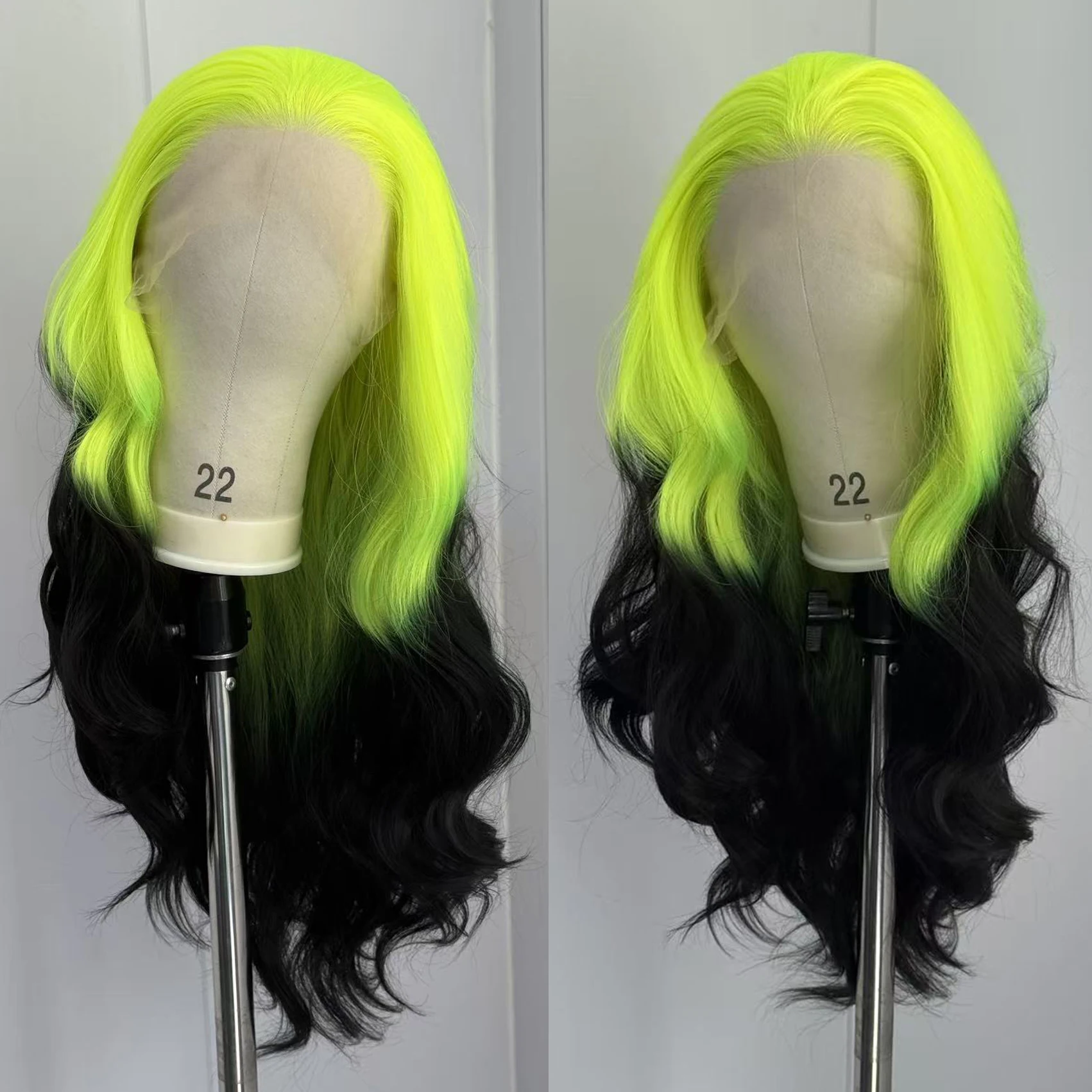 Ombre Color Long Body Wave Wig Neon to Black Synthetic 13X4 Lace Front Wig for Women Heat Resistant Natural Hairline Daily Wear
Ombre Color Long Body Wave Wig Neon to Black Synthetic 13X4 Lace Front Wig for Women Heat Resistant Natural Hairline Daily Wear