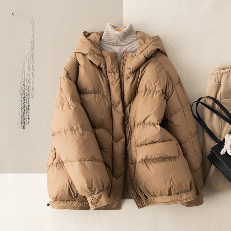 Белый ду пуховик Jaet с капюшоном, повседневный теплый женский плюс размер, корейский свободный крой, японский Sle, весна-осень
Белый ду пуховик Jaet с капюшоном, повседневный теплый женский плюс размер, корейский свободный крой, японский Sle, весна-осень