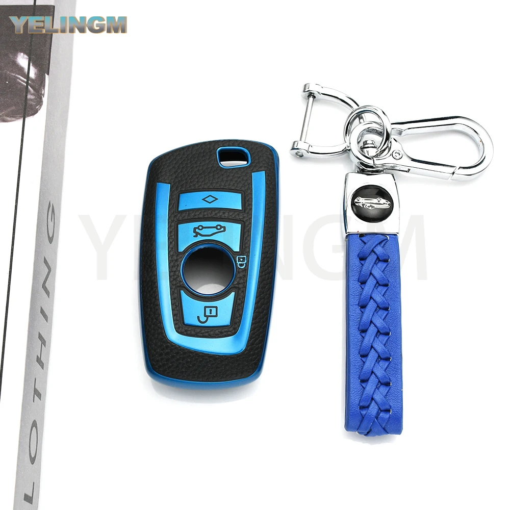 4 Buttons LeatherTPU for BMW F30 F20 F10 F18 F22 F01 X3 X4 F06 F02 M3 M5 Car Key Cover Case Shell Auto Styling Accessories
4 Buttons LeatherTPU for BMW F30 F20 F10 F18 F22 F01 X3 X4 F06 F02 M3 M5 Car Key Cover Case Shell Auto Styling Accessories
