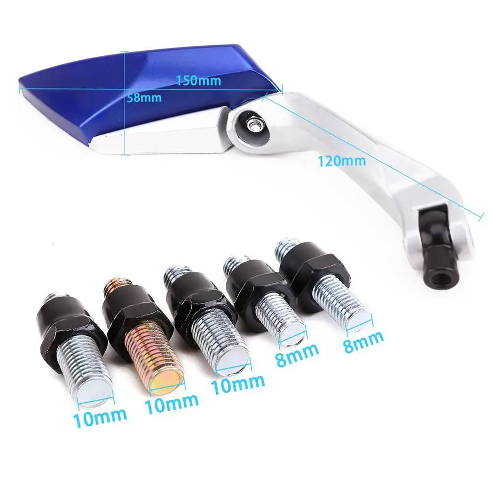 Motorcycle Accessories Mirror Rear View Rearview Mirrors Blue for Motorcycles Man
Motorcycle Accessories Mirror Rear View Rearview Mirrors Blue for Motorcycles Man