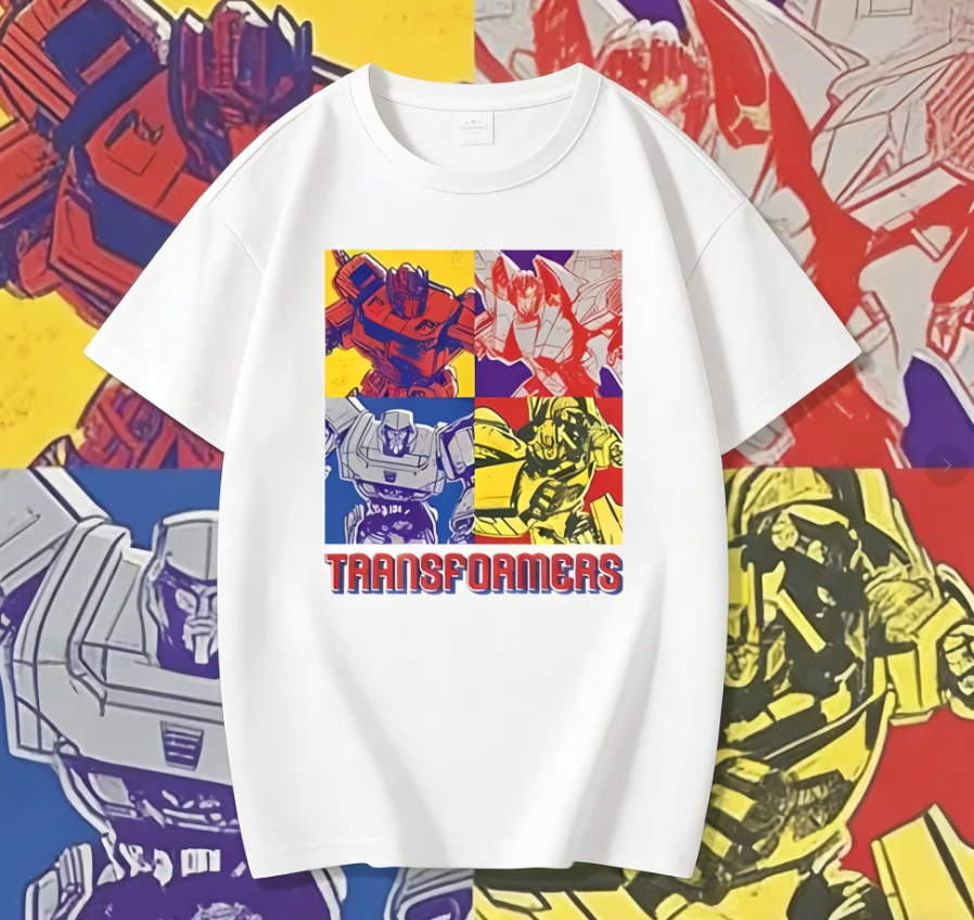 Transformers 2025-26 Summer Autobots Graphic 100% Cotton Print Hasbro Brand Children Unisex T-shirt Loose Breathable Casual Y2k.
Transformers 2025-26 Summer Autobots Graphic 100% Cotton Print Hasbro Brand Children Unisex T-shirt Loose Breathable Casual Y2k.