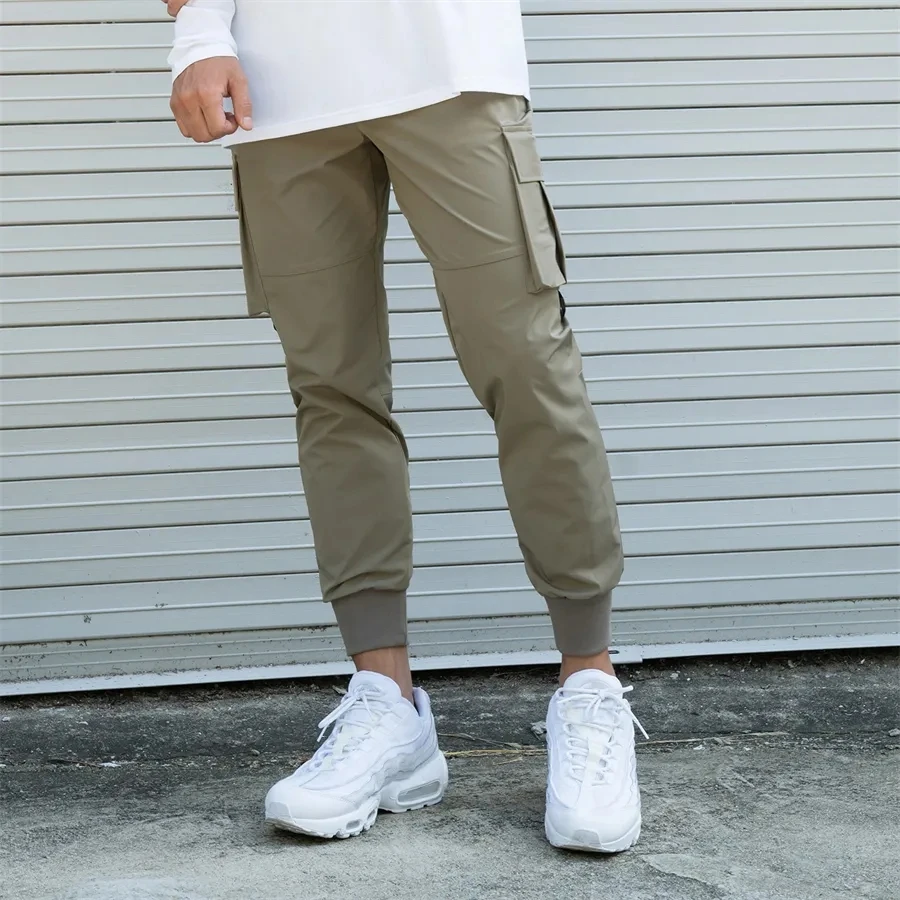 Joggers Sweatpants Men Casual Skinny Pants Multi-pocket Trousers Male Cargo Pants Gym Fitness Training Bodybuilding Sport Pant
Joggers Sweatpants Men Casual Skinny Pants Multi-pocket Trousers Male Cargo Pants Gym Fitness Training Bodybuilding Sport Pant