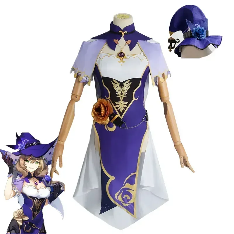 Anime Role-playing Cosplay Uniform For Game Genshin Impact Lisa Magician Costume Full Set
Anime Role-playing Cosplay Uniform For Game Genshin Impact Lisa Magician Costume Full Set