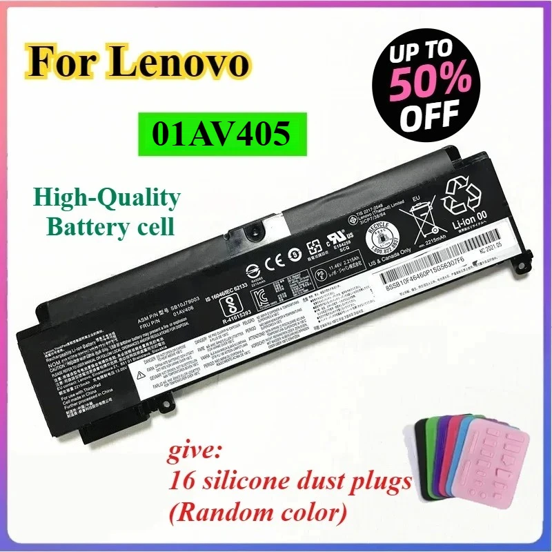 2025 New 01AV405 00HW022 Laptop Battery for Lenovo ThinkPad T460S T470S 01AV405 01AV408 01AV407 00HW024 00HW025 High-Quality
2025 New 01AV405 00HW022 Laptop Battery for Lenovo ThinkPad T460S T470S 01AV405 01AV408 01AV407 00HW024 00HW025 High-Quality