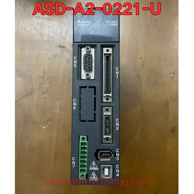 Second-hand ASD-A2-0221-U servo drive function test is normal Guaranteed quality
Second-hand ASD-A2-0221-U servo drive function test is normal Guaranteed quality
