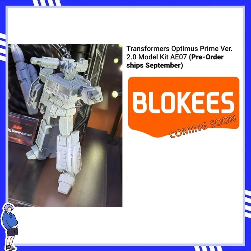 Blokees Transformers Action Edition Optimus Prime Version 2.0 Assembled Model Kit about 20cm High
Blokees Transformers Action Edition Optimus Prime Version 2.0 Assembled Model Kit about 20cm High