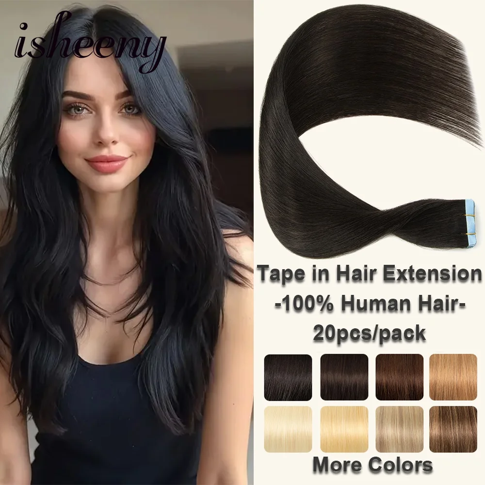 Invisible Tape In Human Hair Extensions Natural Straight 100% Human Hair Machine Remy Easy to Install 40G-50G Full Ends Isheeny
Invisible Tape In Human Hair Extensions Natural Straight 100% Human Hair Machine Remy Easy to Install 40G-50G Full Ends Isheeny