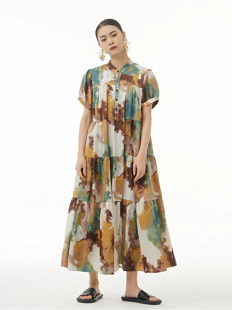 XITAO Print Pattern Dress High Waist Goddess Fan Casual Style 2025 Summer Minority Pullover Hem Elegant Loose Dress WMD6097
XITAO Print Pattern Dress High Waist Goddess Fan Casual Style 2025 Summer Minority Pullover Hem Elegant Loose Dress WMD6097
