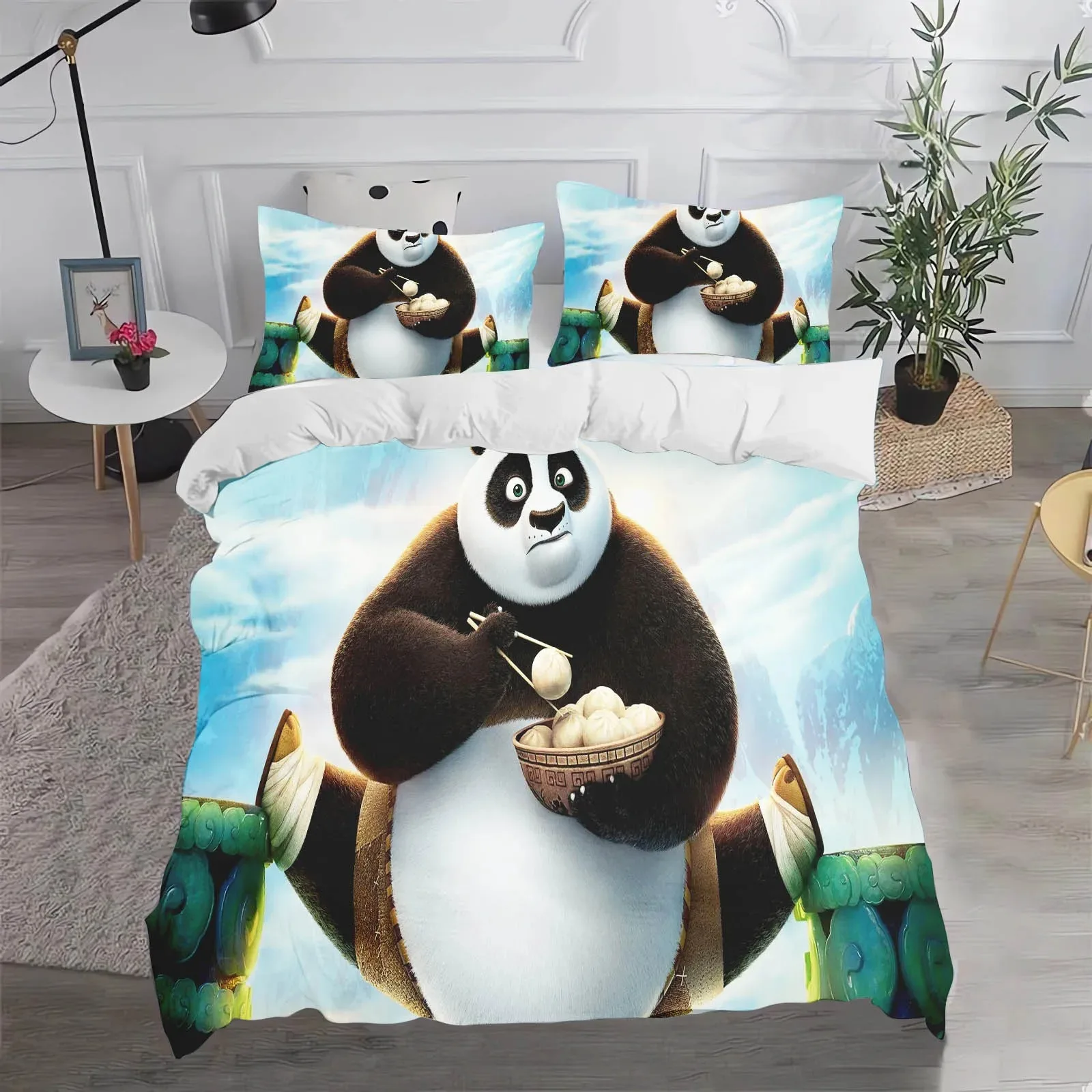 Duvet Cover Pillowcase Kung Fu Panda Bedding Set Boy Girl Bedroom Decoration Children Single Double Large Size
Duvet Cover Pillowcase Kung Fu Panda Bedding Set Boy Girl Bedroom Decoration Children Single Double Large Size