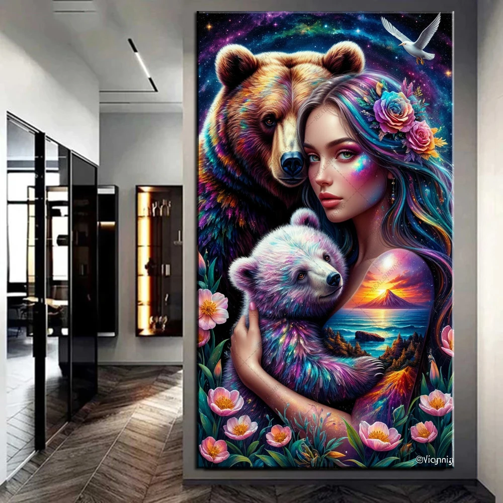 Beautiful Flowers Landscape Woman Bear Cat 5D Large Diamond Painting Diy Handmade Cross Stitch Full Drill Mosaic Embroidery
Beautiful Flowers Landscape Woman Bear Cat 5D Large Diamond Painting Diy Handmade Cross Stitch Full Drill Mosaic Embroidery