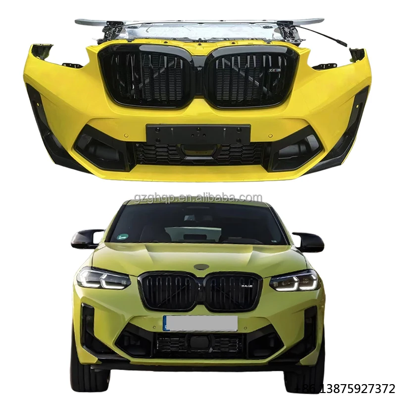 Original Second-hand High-quality Car Front Bumper Assembly Body Kit Suitable for X4 M F98 Bumper 2022-2023
Original Second-hand High-quality Car Front Bumper Assembly Body Kit Suitable for X4 M F98 Bumper 2022-2023