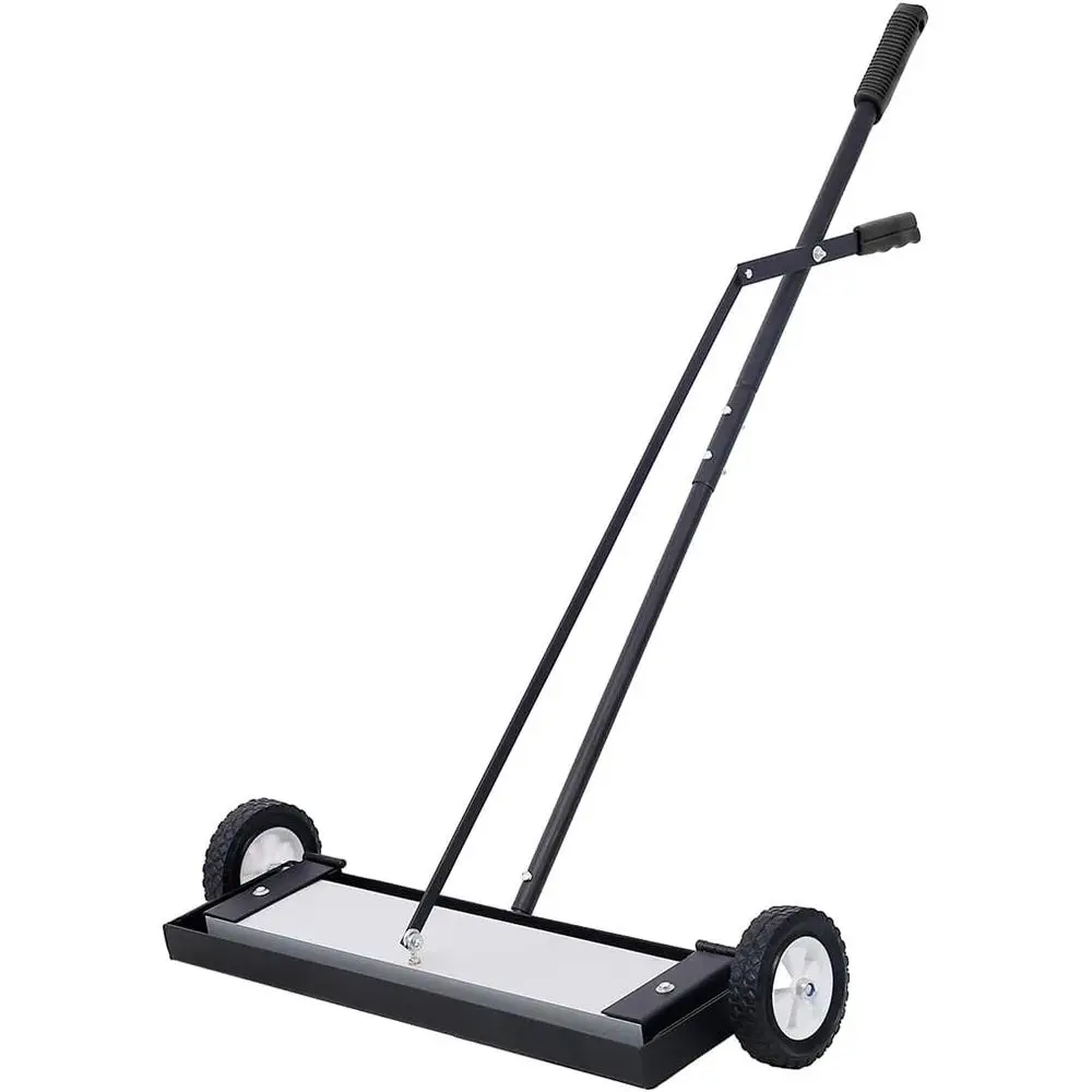 Magnetic loor Sweeper with Release, 36-Inch Heavy Duty Push-Type Magnetic Pickup Sweeper or Nails Needles Screws Collection, 100
Magnetic loor Sweeper with Release, 36-Inch Heavy Duty Push-Type Magnetic Pickup Sweeper or Nails Needles Screws Collection, 100