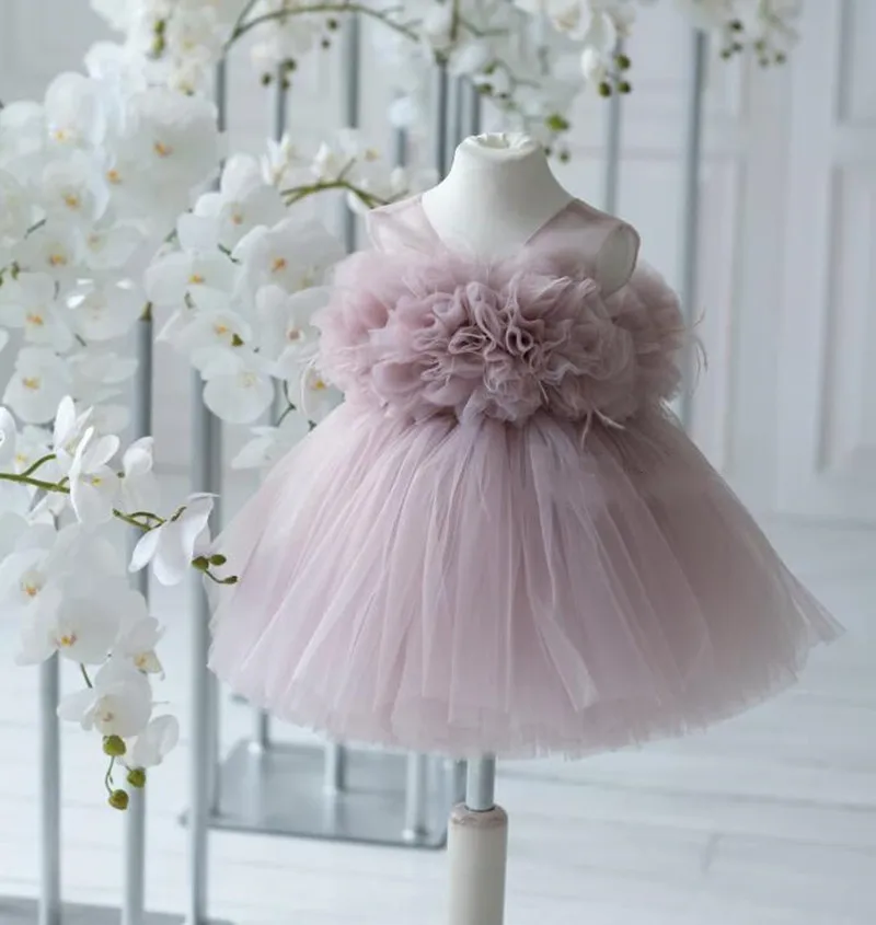 Cute Baby Flower Tutu Gown Wedding Party Puffy Princess Girl Dress Inafnt Pink 1st Birthday Outfits Formal Cloth
Cute Baby Flower Tutu Gown Wedding Party Puffy Princess Girl Dress Inafnt Pink 1st Birthday Outfits Formal Cloth