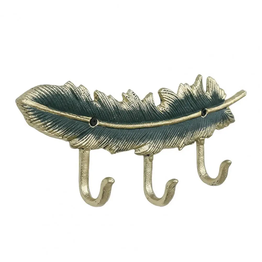 Feather Hook, Distressed Metal Hook Vintage Style Waterproof Rust-Resistant Hanger, for Entrance Hall Bedroom Corridor
Feather Hook, Distressed Metal Hook Vintage Style Waterproof Rust-Resistant Hanger, for Entrance Hall Bedroom Corridor