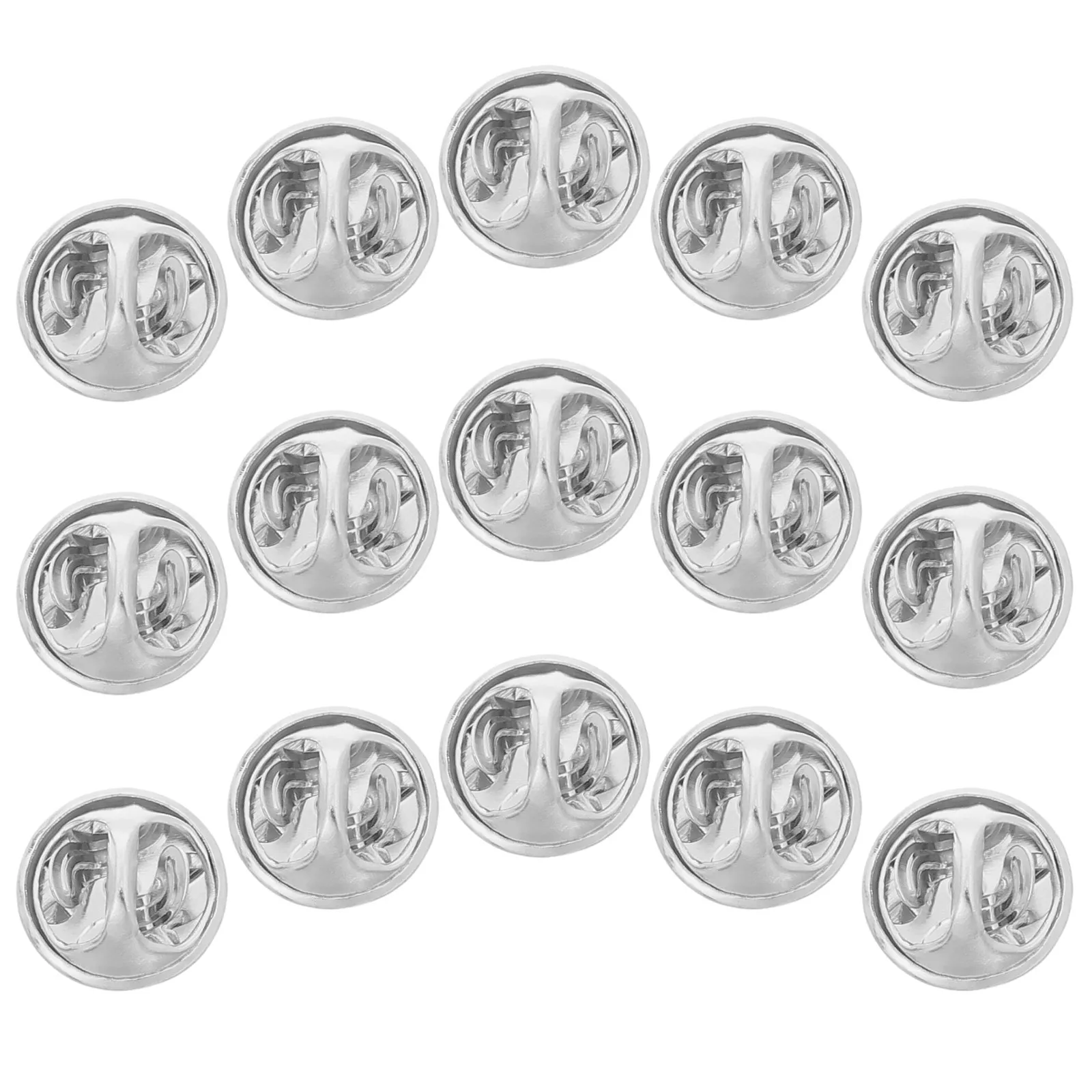 50Pcs Heavy Duty Metal Butterfly Clutch Backs for Lapel Pins Tie Tacks Uniform Badges Citation Service Bars Jewelry Pin Backs
50Pcs Heavy Duty Metal Butterfly Clutch Backs for Lapel Pins Tie Tacks Uniform Badges Citation Service Bars Jewelry Pin Backs