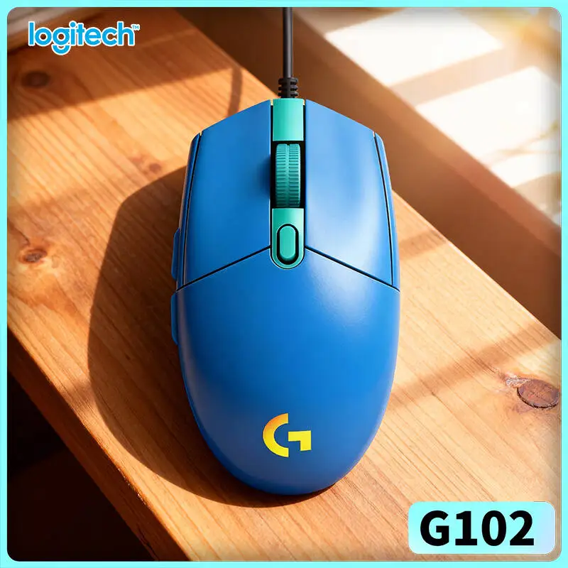 Logitech G102 Prodigy Wired Mouse Mechanical Buttons RGB Sync 20M Clicks for Competitive PC Gaming
Logitech G102 Prodigy Wired Mouse Mechanical Buttons RGB Sync 20M Clicks for Competitive PC Gaming