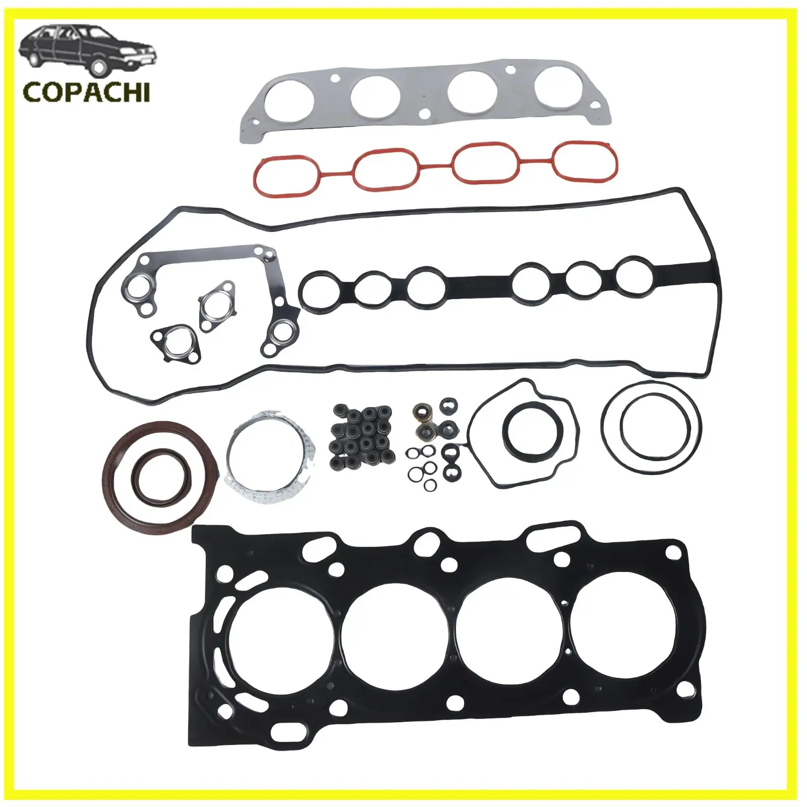 1 комплект уплотнений для капитального ремонта двигателя для 00-06 Toyota Celica GTS Matrix Corolla 1,8 2ZZGE, автомобильные аксессуары, запасные части
1 комплект уплотнений для капитального ремонта двигателя для 00-06 Toyota Celica GTS Matrix Corolla 1,8 2ZZGE, автомобильные аксессуары, запасные части
