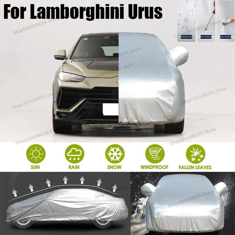 For Lamborghini Urus Auto Anti snow Anti dust Sunscreen Anti-uv Anti peeling paint And Anti Rainwater 210t car cover
For Lamborghini Urus Auto Anti snow Anti dust Sunscreen Anti-uv Anti peeling paint And Anti Rainwater 210t car cover