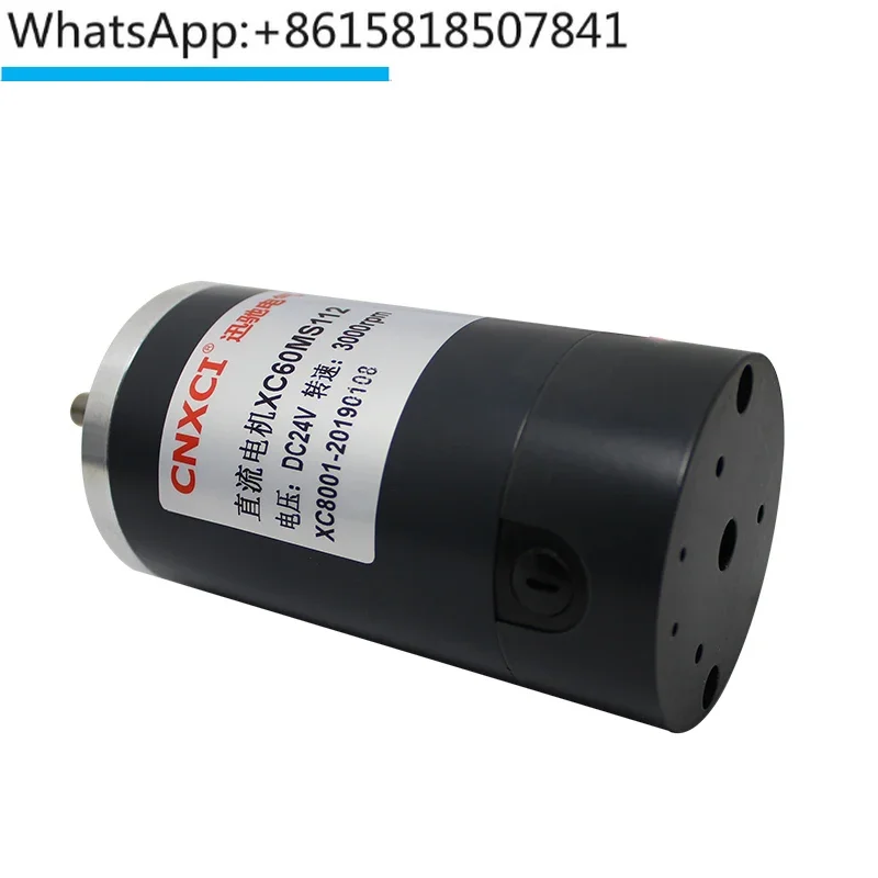 DC motor 60MS112 high speed high torque motor 12V24V replaceable carbon brush steel pipe speed regulation micro
DC motor 60MS112 high speed high torque motor 12V24V replaceable carbon brush steel pipe speed regulation micro