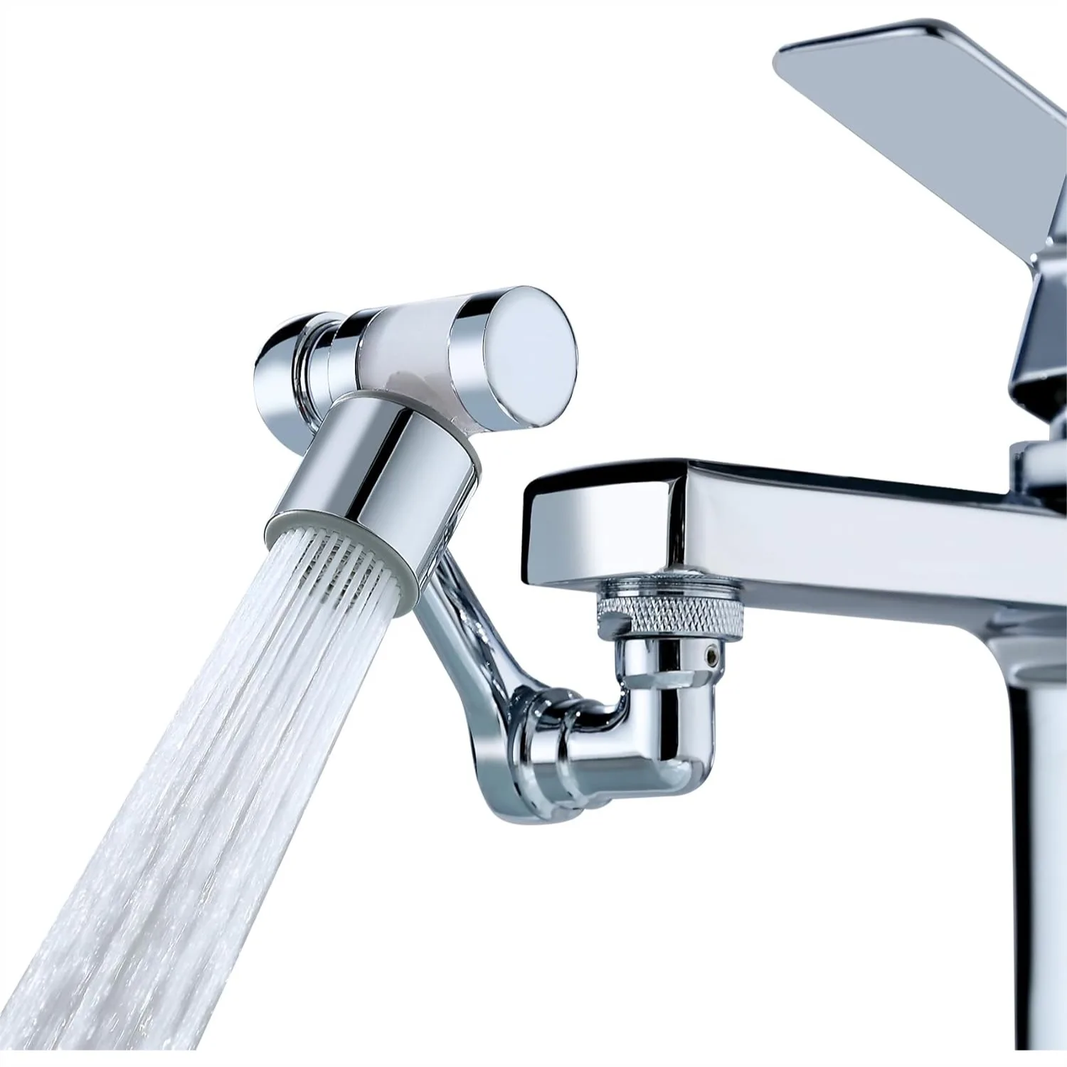 1080° Swivel Faucet Extender with Filter, Brass Kitchen Sink Aerator Extension, 2 Mode Splash, Easy Install
1080° Swivel Faucet Extender with Filter, Brass Kitchen Sink Aerator Extension, 2 Mode Splash, Easy Install