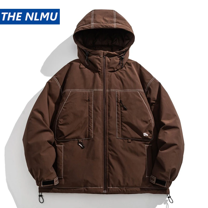 Men's Down Jackets 2024 Winter White Duck Down Jacket Windbreaker Warm Cargo Coat Thick Hip Hop Streetwear
Men's Down Jackets 2024 Winter White Duck Down Jacket Windbreaker Warm Cargo Coat Thick Hip Hop Streetwear