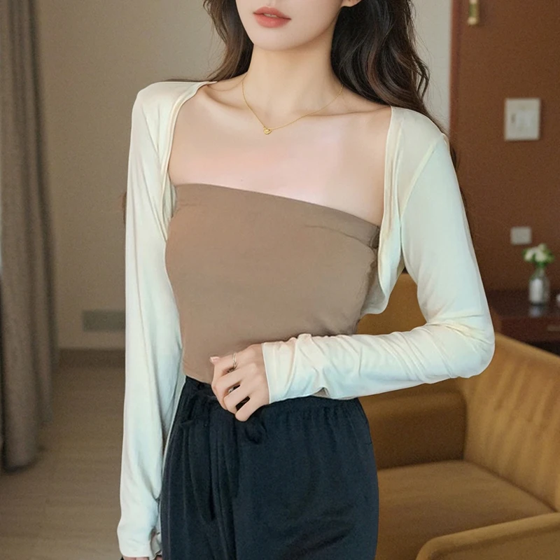 Summer Long Sleeve Sunscreen Shirt Fashion Shawl Women Shirt Black Elegant Shirt Blouse Women Tops Camisas De Mujer Blusas N566
Summer Long Sleeve Sunscreen Shirt Fashion Shawl Women Shirt Black Elegant Shirt Blouse Women Tops Camisas De Mujer Blusas N566