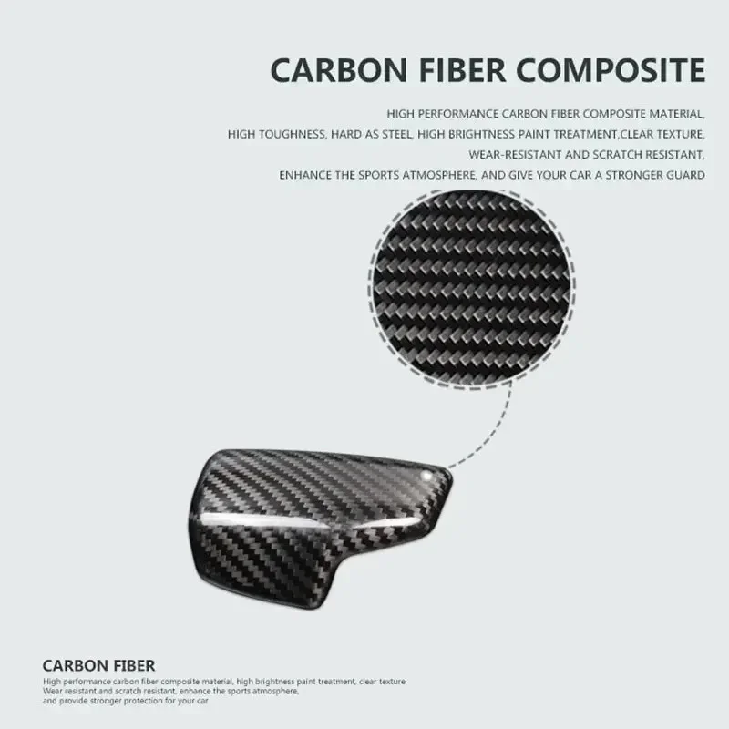 For AUDI A4 B9 A5 Q5 Q6 S5 S4 RS5 RHD Real Dry Carbon Fiber 2021-2022 Interior Gear Shift Knob Cover Modification Accessories
For AUDI A4 B9 A5 Q5 Q6 S5 S4 RS5 RHD Real Dry Carbon Fiber 2021-2022 Interior Gear Shift Knob Cover Modification Accessories