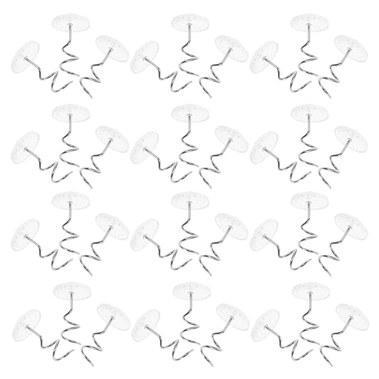 50 Pcs Spiral Nail Sofa Bedskirts Tacks Quilt Cover Fixing Pin Plastic Fabric Slipcover Upholstery Stainless Steel Transparent
50 Pcs Spiral Nail Sofa Bedskirts Tacks Quilt Cover Fixing Pin Plastic Fabric Slipcover Upholstery Stainless Steel Transparent