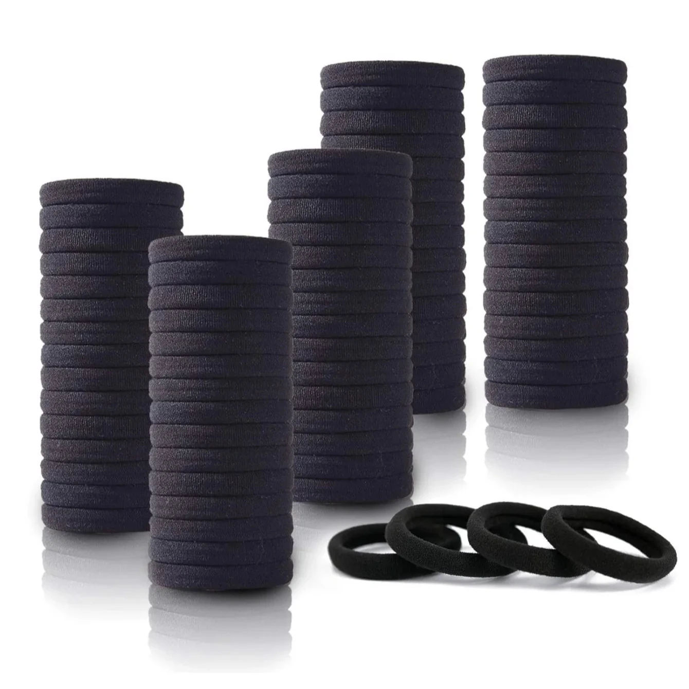 Black Hair Ties Seamless Elastic Hair Rings for Women Girls, No Damage Ponytail Holders, Strong Stretch for Daily Use
Black Hair Ties Seamless Elastic Hair Rings for Women Girls, No Damage Ponytail Holders, Strong Stretch for Daily Use