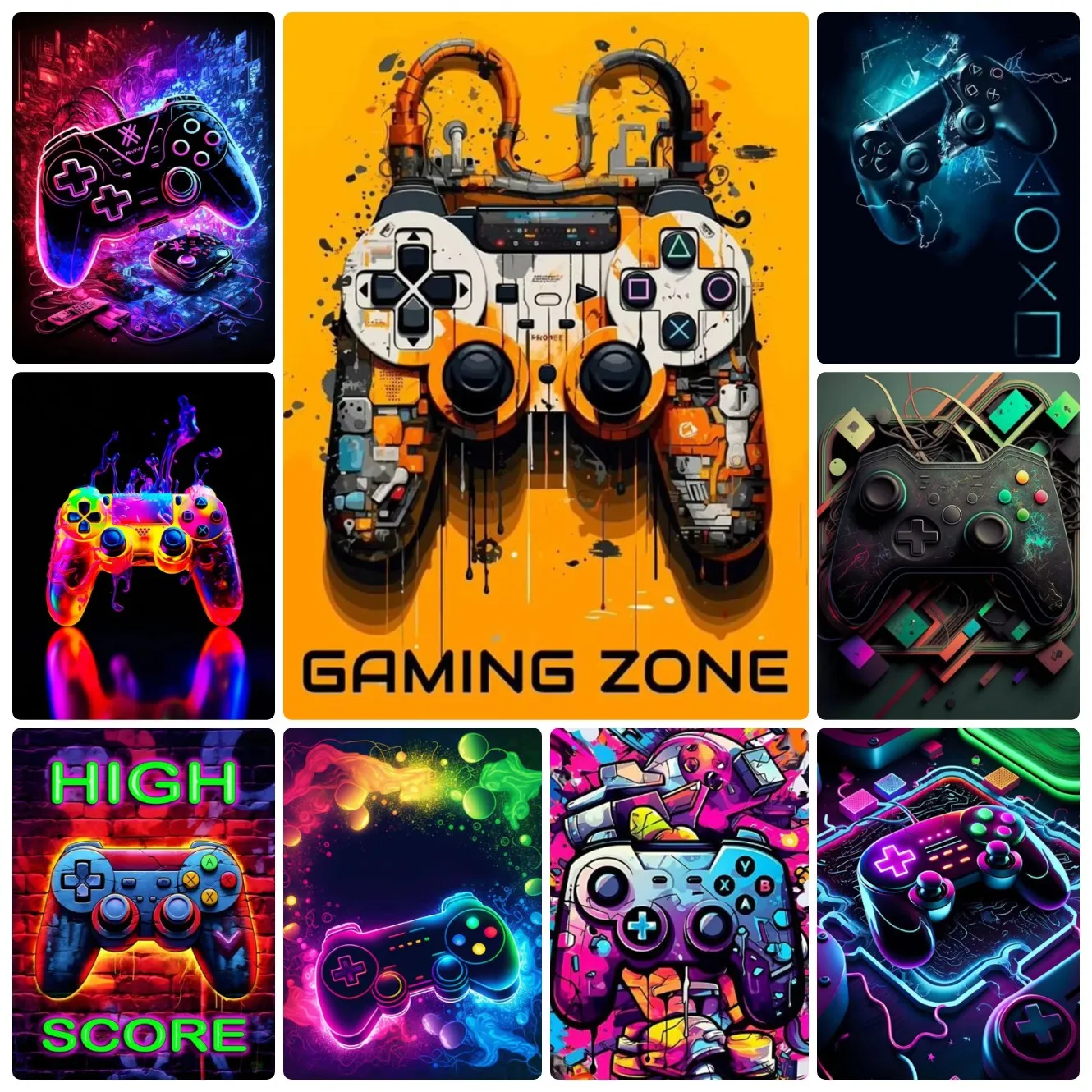 Jigsaw Puzzles for Adults - Colorful Neon Light Game Machine - Jigsaw Puzzle Home Decor Adults Puzzle Games Family Fun Puzzles
Jigsaw Puzzles for Adults - Colorful Neon Light Game Machine - Jigsaw Puzzle Home Decor Adults Puzzle Games Family Fun Puzzles