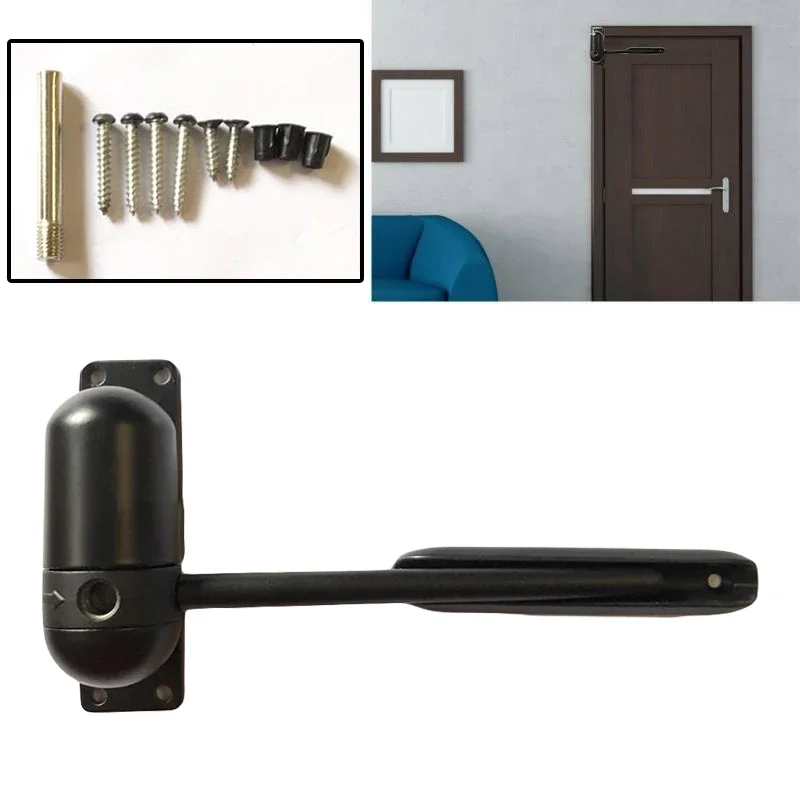 Adjustable Door Closer With Fire Rating Reduce Heat Loss Draughts Zinc Material Black Color And Fully Adjustable
Adjustable Door Closer With Fire Rating Reduce Heat Loss Draughts Zinc Material Black Color And Fully Adjustable