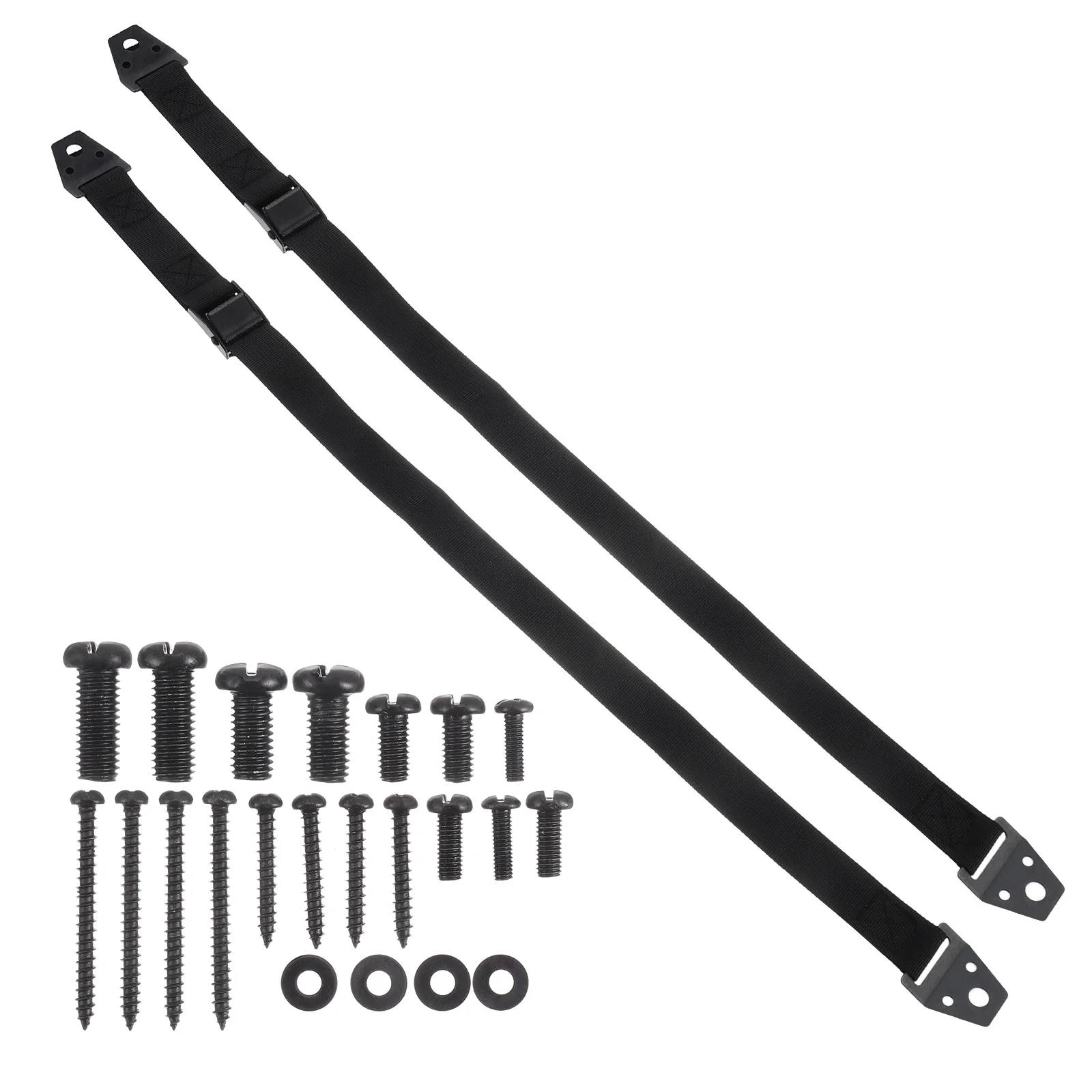 2pcs Furniture Safety Straps Black Extra Long Polyester Anti-tip Child Proof Heavy Duty Adjustable for Bookshelf Screen
2pcs Furniture Safety Straps Black Extra Long Polyester Anti-tip Child Proof Heavy Duty Adjustable for Bookshelf Screen