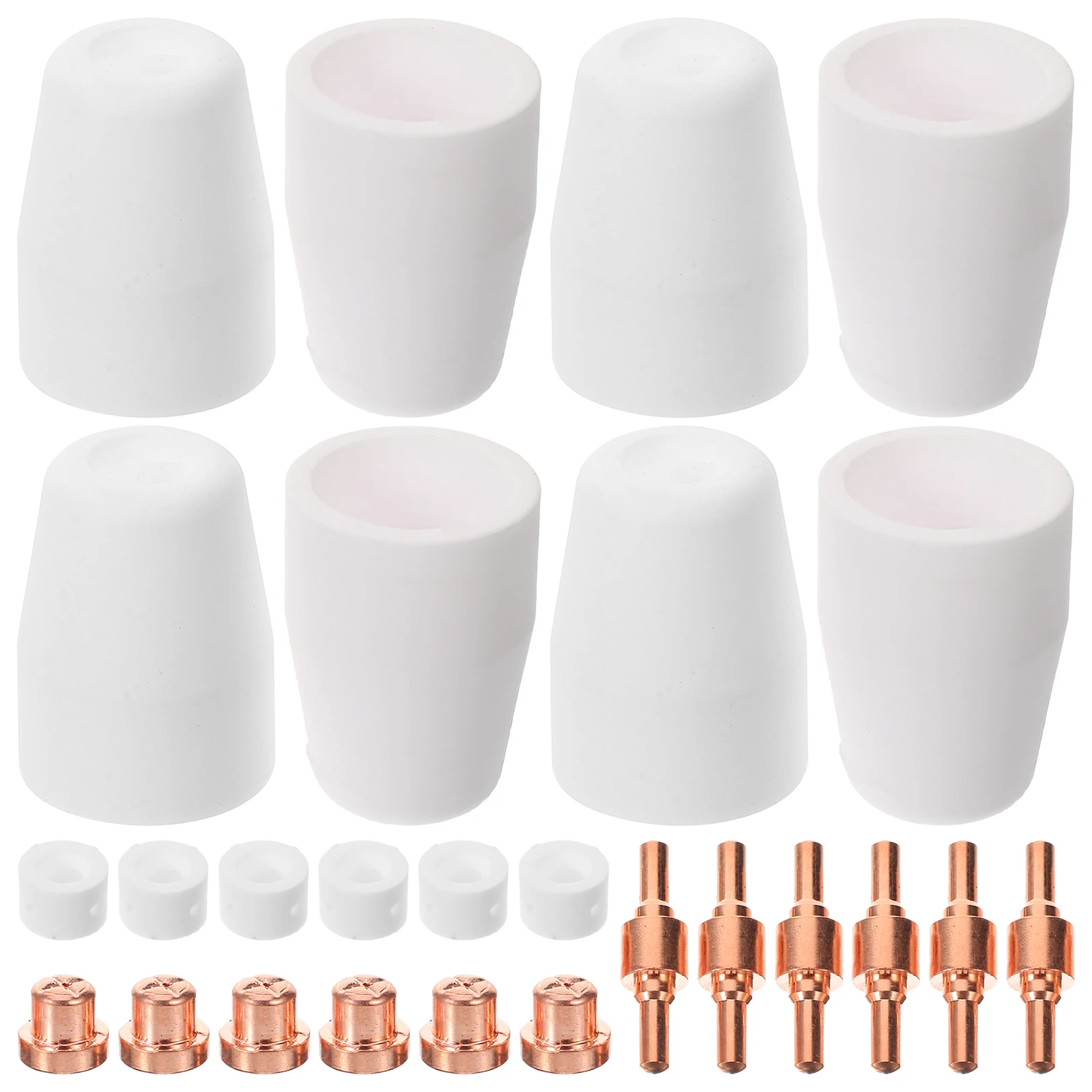 1 set Plasma Consumables 40A PT31 LG40 Cutting Parts Protective Cover Copper Electrode Nozzle Welding Accessories
1 set Plasma Consumables 40A PT31 LG40 Cutting Parts Protective Cover Copper Electrode Nozzle Welding Accessories