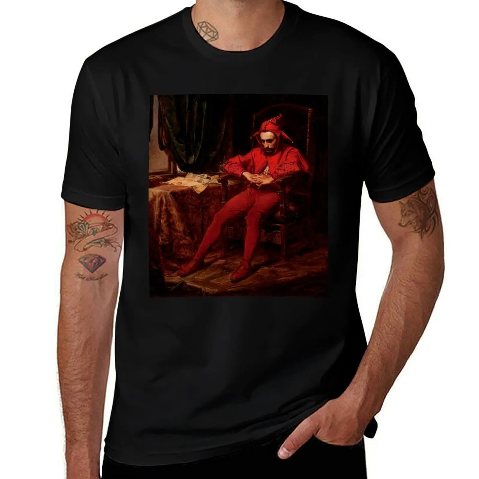 Stańczyk - Jan Matejko T-Shirt man t shirts cotton man t shirt luxury T-Shirt
Stańczyk - Jan Matejko T-Shirt man t shirts cotton man t shirt luxury T-Shirt