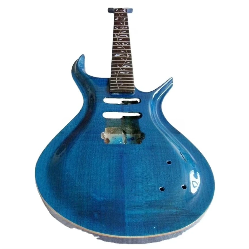 STLF 6 String Transparent Blue Colour Flamed Maple Board Unfinished Electric Guitar
STLF 6 String Transparent Blue Colour Flamed Maple Board Unfinished Electric Guitar