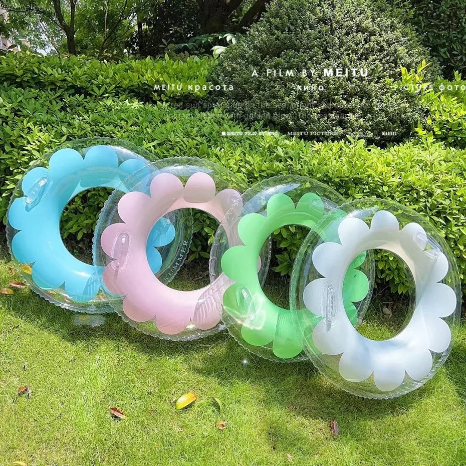 2026 Adult Thickened Transparent Flower Swim Ring Anti Rollover Portable Armpit Ring For Water Photography Pool Beach
2026 Adult Thickened Transparent Flower Swim Ring Anti Rollover Portable Armpit Ring For Water Photography Pool Beach