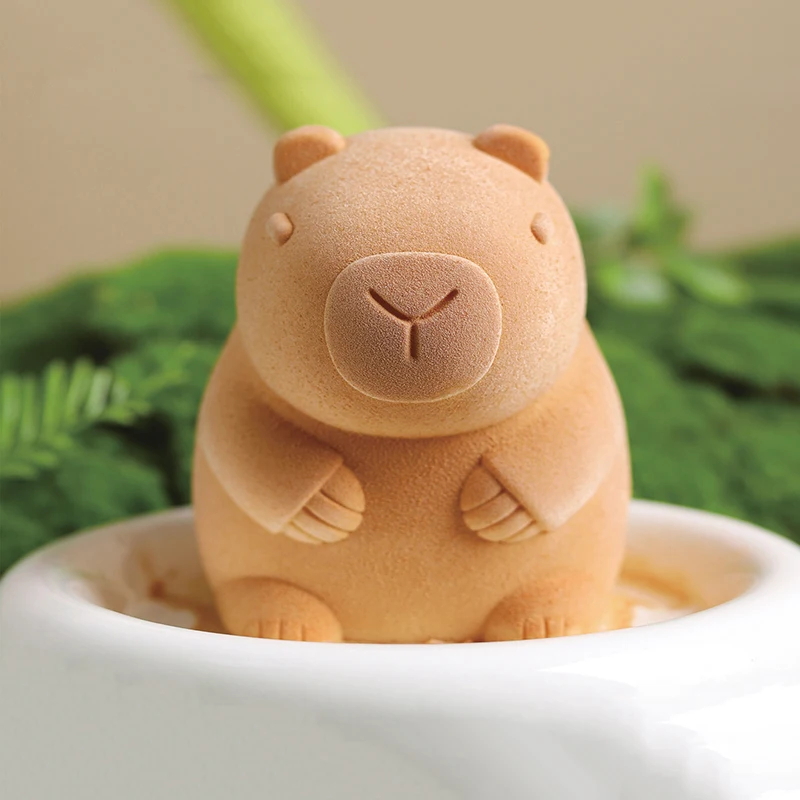 1PC Capybara Clay sculpture Mold Pudding Mold Mousse Silicone Soap Candle Mold Cake Milk Jelly Mold Cake Decoration Bakery Tool
1PC Capybara Clay sculpture Mold Pudding Mold Mousse Silicone Soap Candle Mold Cake Milk Jelly Mold Cake Decoration Bakery Tool