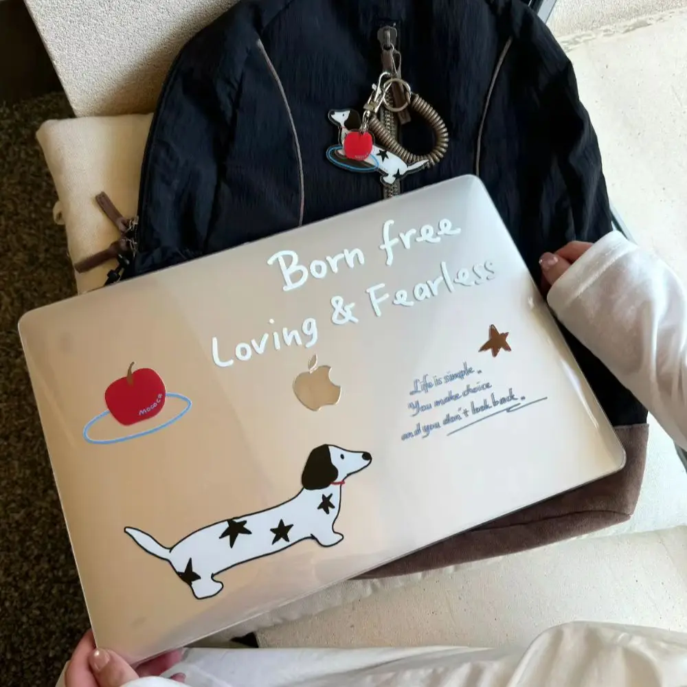 Cute Apple Puppy Crystal Laptop Cover For Macbook Air 13 15in NEO M5 M4 A3240 A3113 A3241 A2941 A2337 Pro 14 16 M3 M2 M1 A2338
Cute Apple Puppy Crystal Laptop Cover For Macbook Air 13 15in NEO M5 M4 A3240 A3113 A3241 A2941 A2337 Pro 14 16 M3 M2 M1 A2338