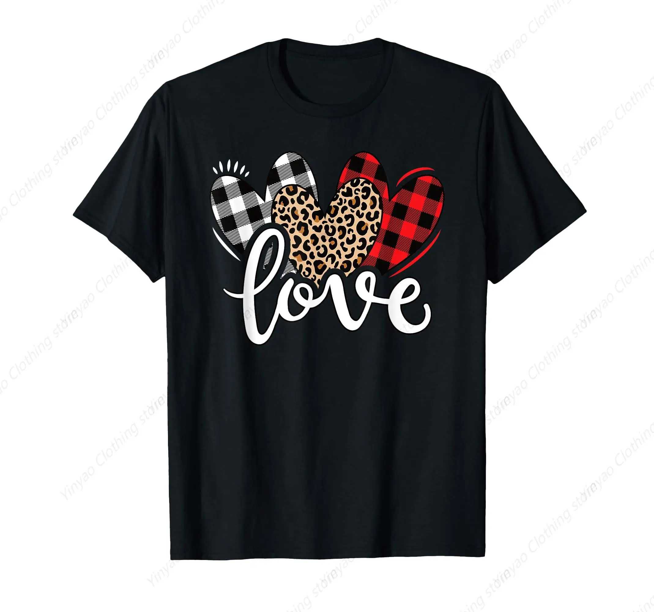 Cute Valentine'S Day Leopard Print Love Girlfriend Gift T-Shirt Made Of Pure Cotton Fashionable And Personalized Shirt
Cute Valentine'S Day Leopard Print Love Girlfriend Gift T-Shirt Made Of Pure Cotton Fashionable And Personalized Shirt