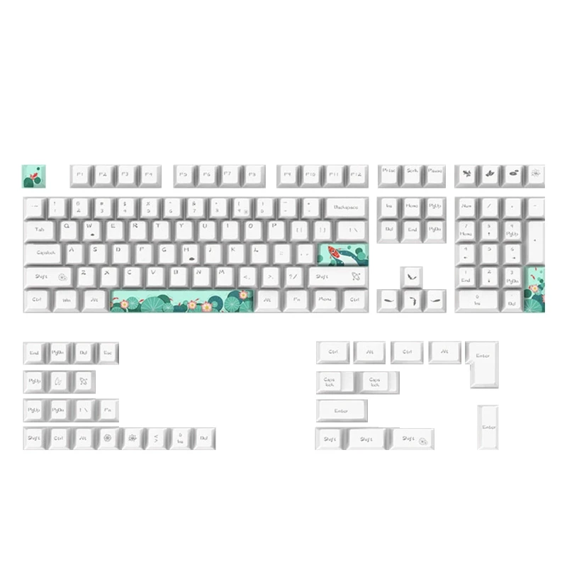 108 клавиш PBT Dye Sub Keycaps для переключателей MX Механическая клавиатура Cherry
108 клавиш PBT Dye Sub Keycaps для переключателей MX Механическая клавиатура Cherry